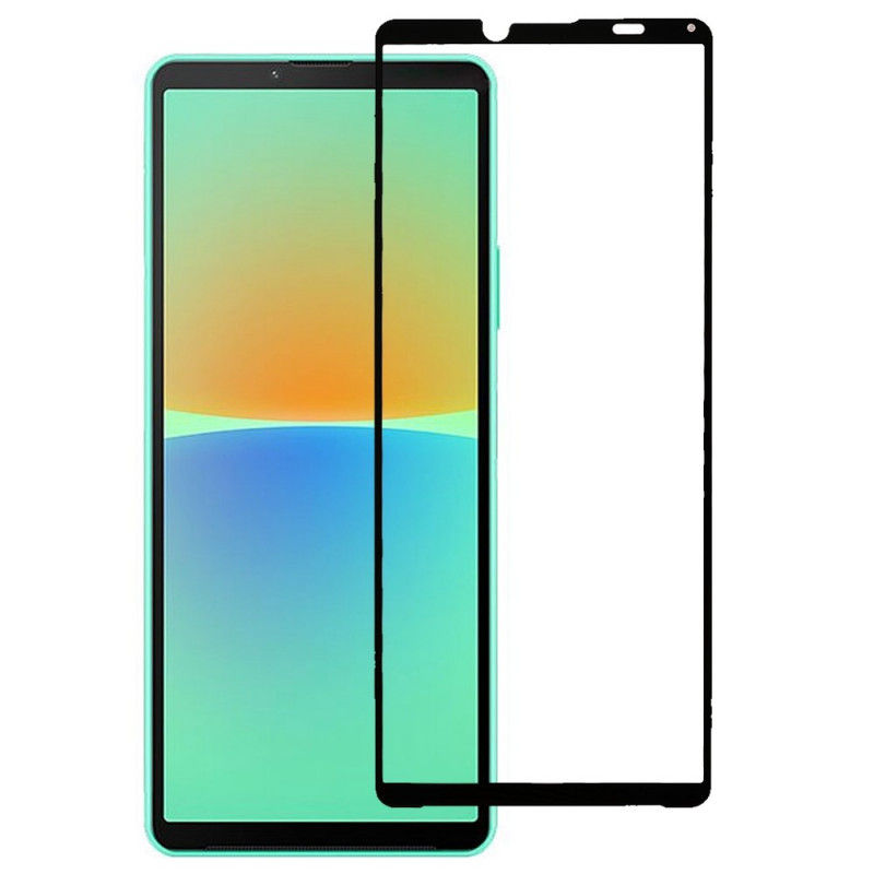 Sony Xperia 10 IV Musta Contour panssarilasi
 näytönsuojus