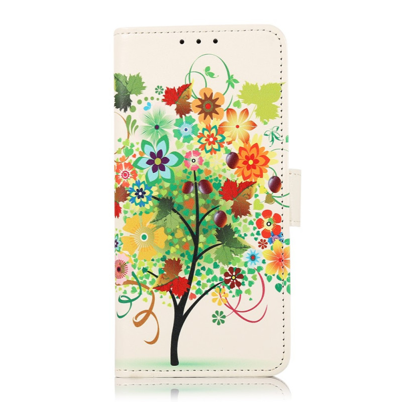 OnePlus Nord CE 2 5G Monivärinen kukka puu suojakuori
