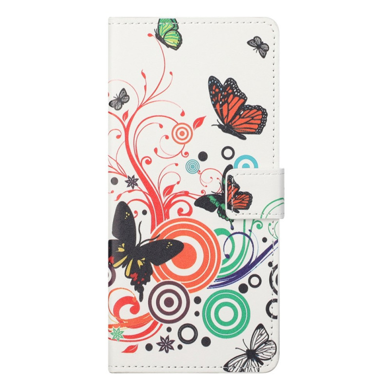 OnePlus Nord CE 2 5G luonto ja perhosja
 suojakotelo
