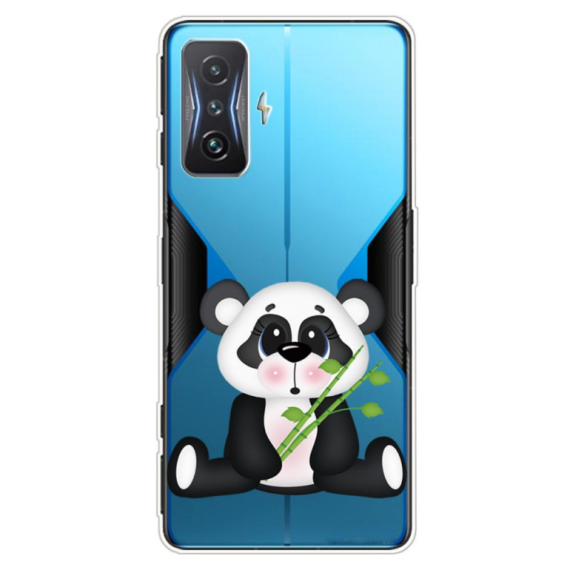 Poco F4 GT läpinäkyvä Panda suojakuori
