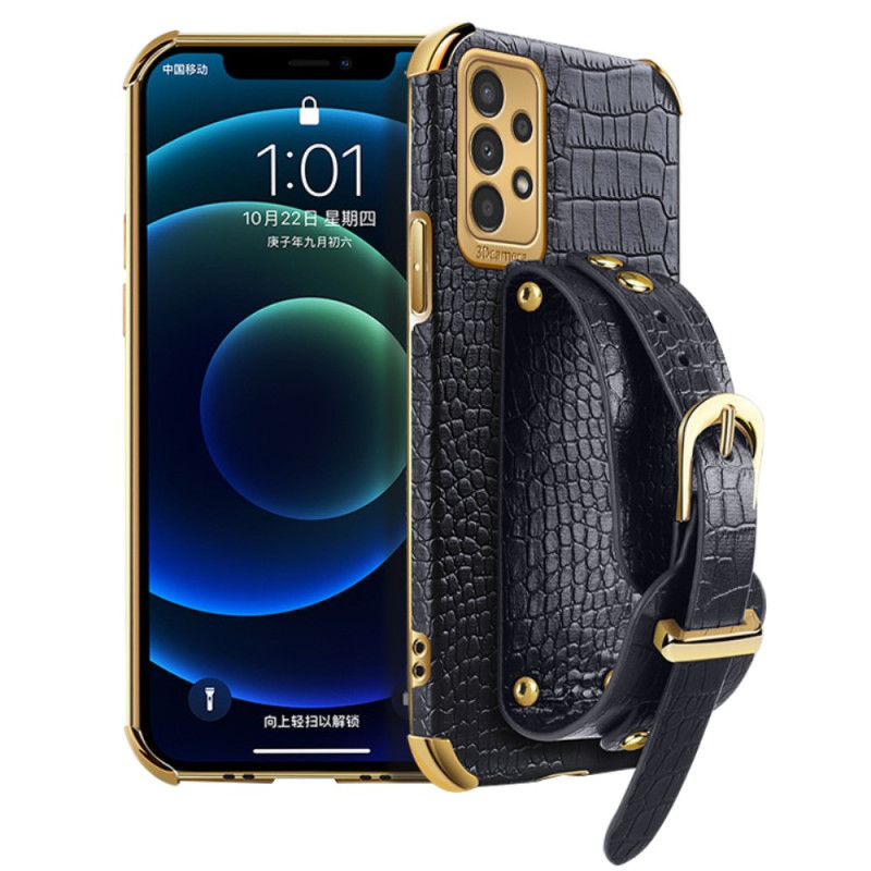 Samsung Galaxy A13 Krokotiili Tyyli
 Suojakuori
 kanssa tuki kantolenkki
