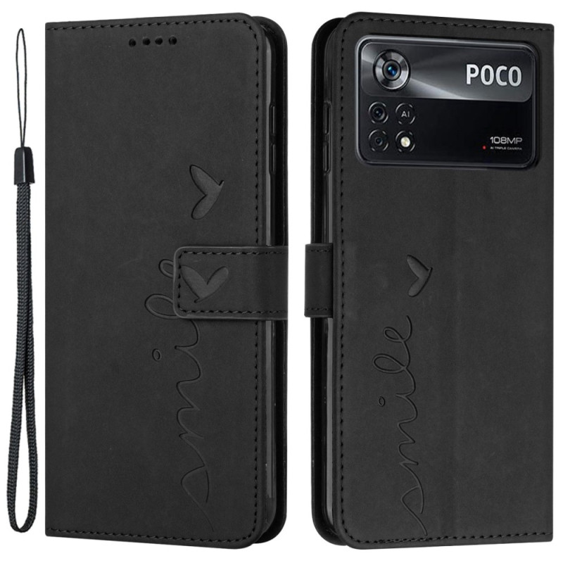 Poco X4 Pro 5G Smile kantolenkki
-suojakuori
