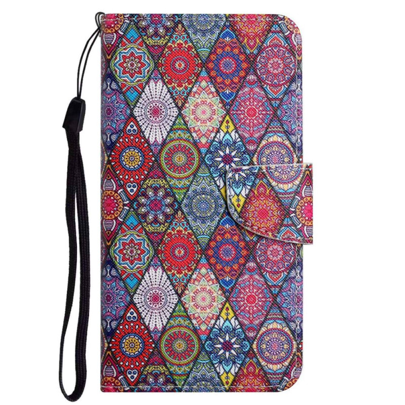 Poco X4 Pro 5G Patchwork kantolenkki
-suojakuori
