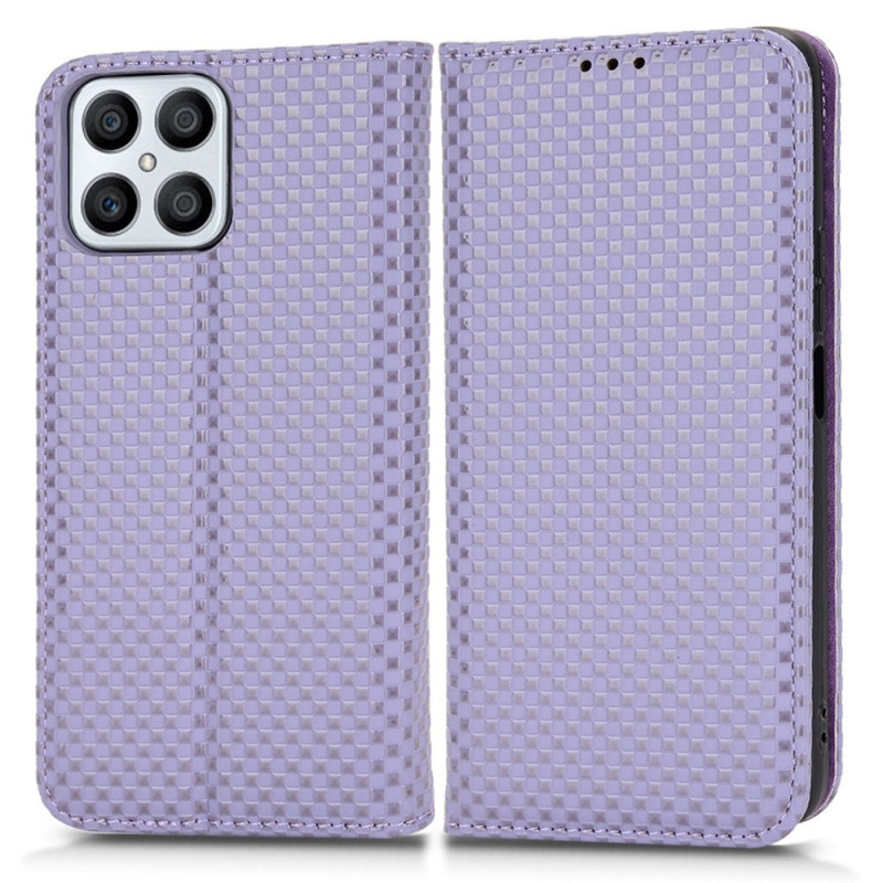 Honor X8 Tyyli
 Hiilikuitu Flip Cover -suojus