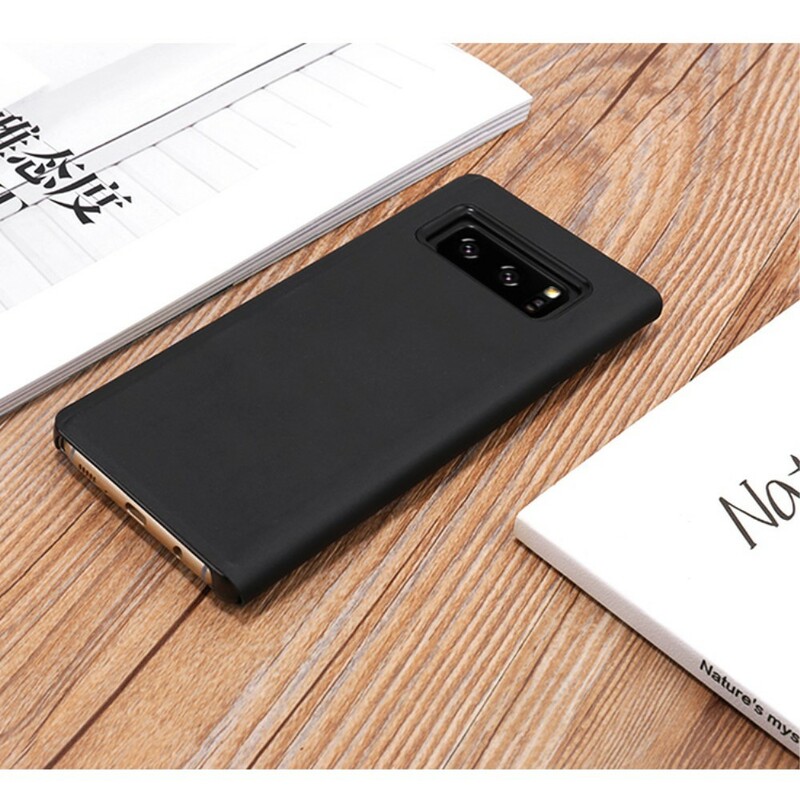 Flip Cover Samsung Galaxy Note 8 peili ja nahka vaikutus