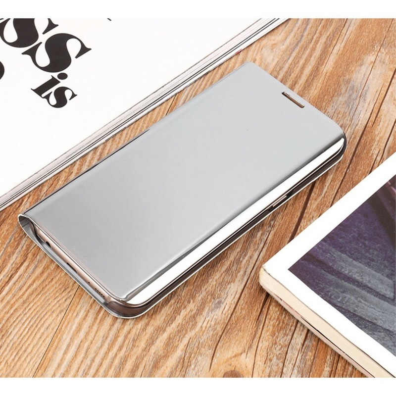 Flip Cover Samsung Galaxy Note 8 peili ja nahka vaikutus