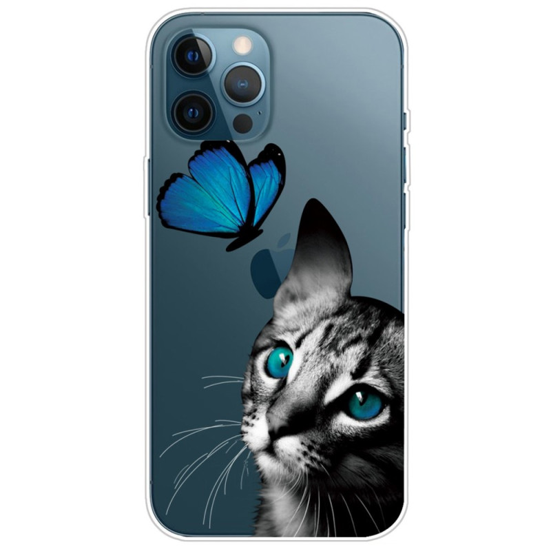 Kissan ja perhosen välillä iPhone 14 Pro Suojakuori
