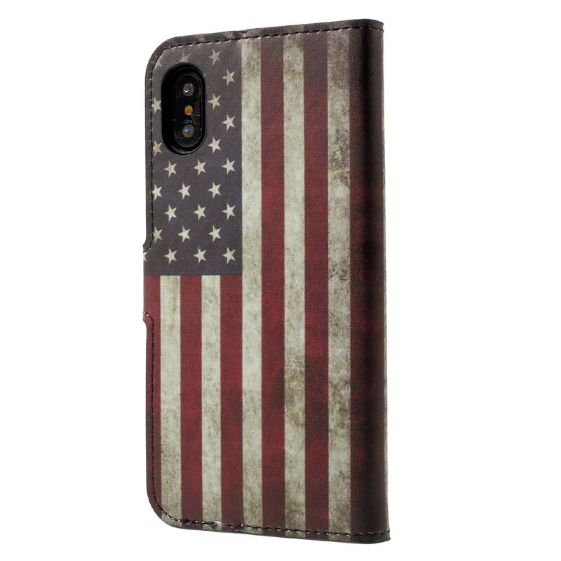 iPhone X kotelo USA:n lippu