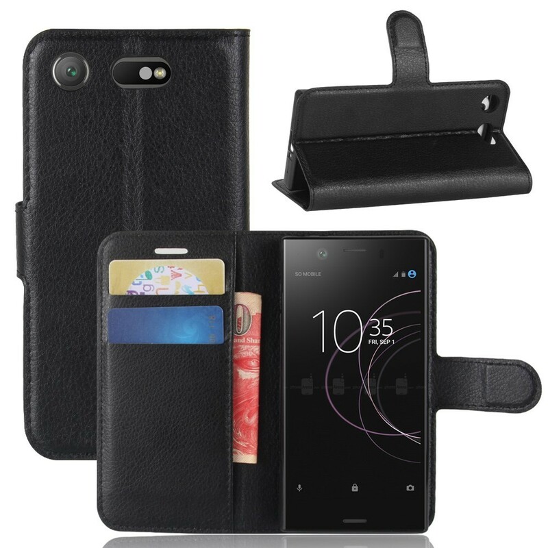 Sony Xperia XZ1 Compact Retro keinonahkakotelo Sony Xperia XZ1 Compact Retro keinonahkakotelo