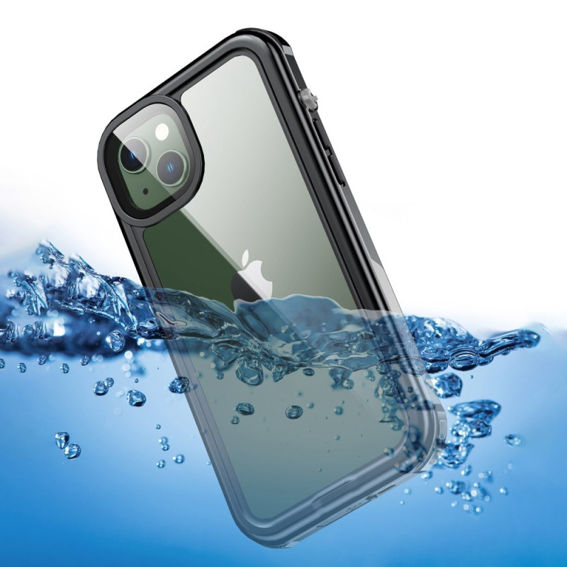 Vedenkestävä läpinäkyvä iPhone 14 Plus -suojakuori
