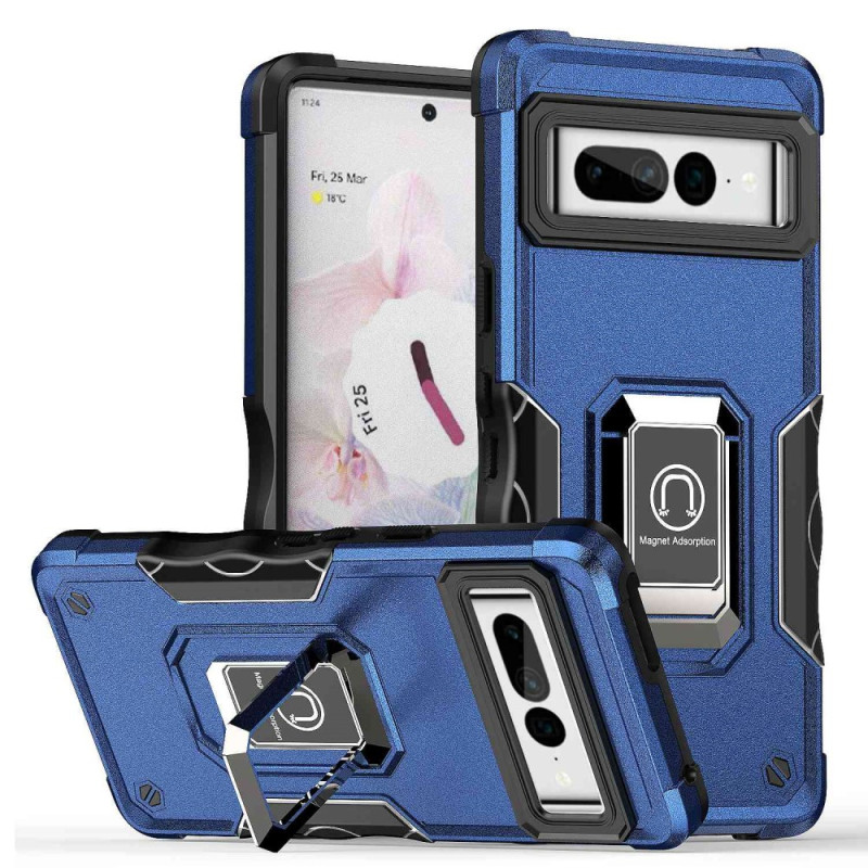 Coque Google Pixel 7 Pro Anneau-Support Coins Renforcés