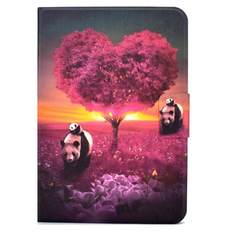 iPad Cover 10.9" (2022) Panda Heart - sydämen kansi