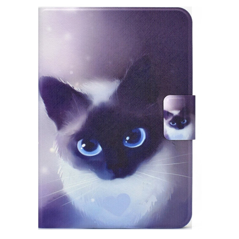 iPad Cover 10.9" (2022) Sinisilmäinen kissa