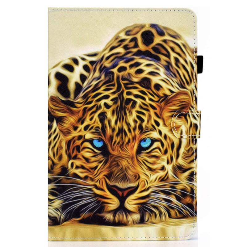 iPad Cover 10.9" (2022) Leopard-grafiikkasuojakuori
