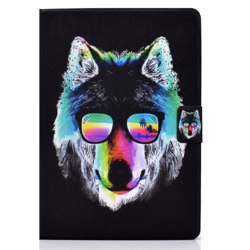 iPad Cover 10.9" (2022) Goggle Wolf -suojus