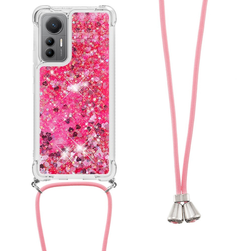 Xiaomi 12 Lite olkanauhallinen
 Sequin Design Suojakuori
