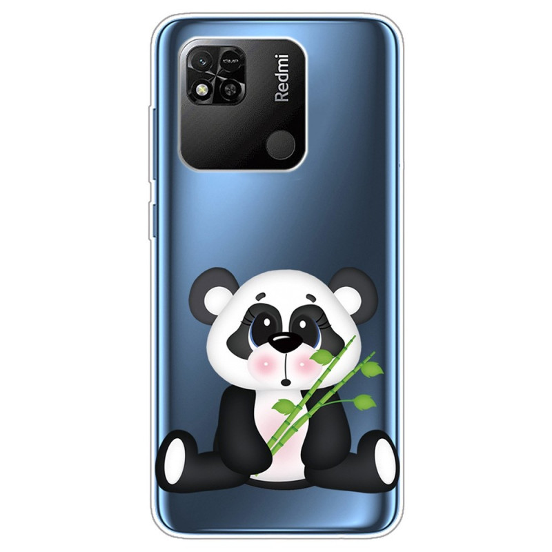 Xiaomi Redmi 10A läpinäkyvä Panda Suojakuori
