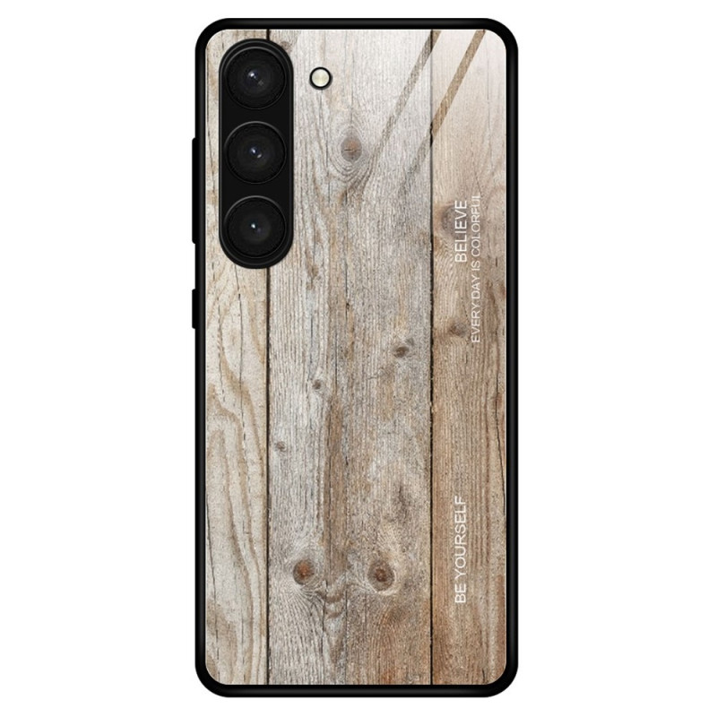 Samsung Galaxy S23 5G Hard Suojakuori
 panssarilasi
 Wood Design