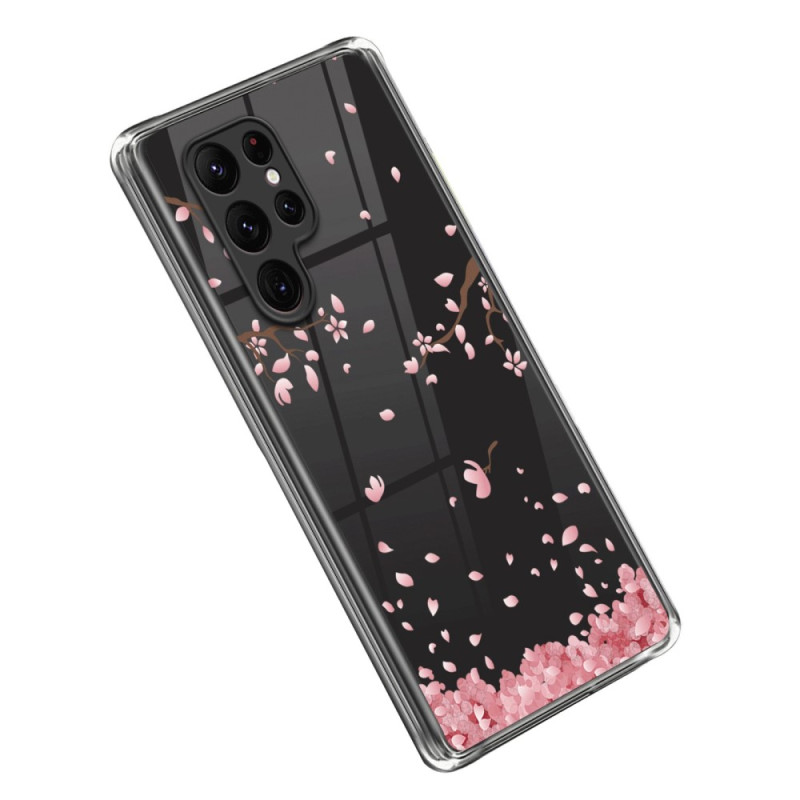 Samsung Galaxy S23 Ultra 5G Suojakuori
 Vaaleanpunaisja
 kukat
