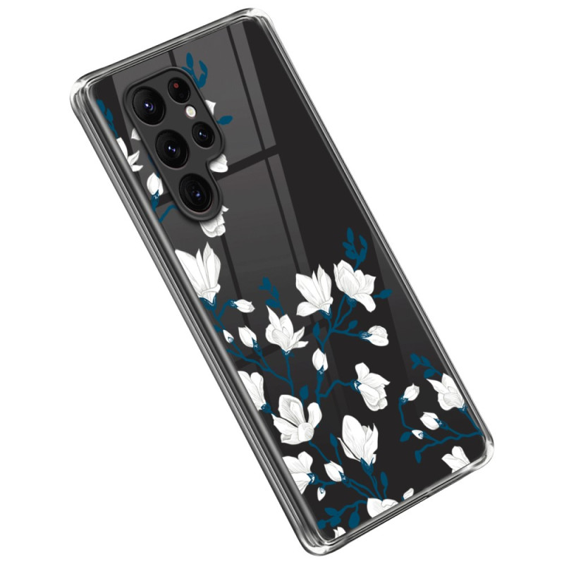 Samsung Galaxy S23 Ultra 5G Suojakuori
 Valkoisja
 kukat