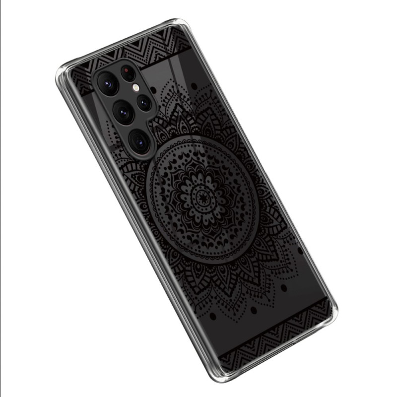 Samsung Galaxy S23 Ultra 5G Mandala suojakuori
 musta