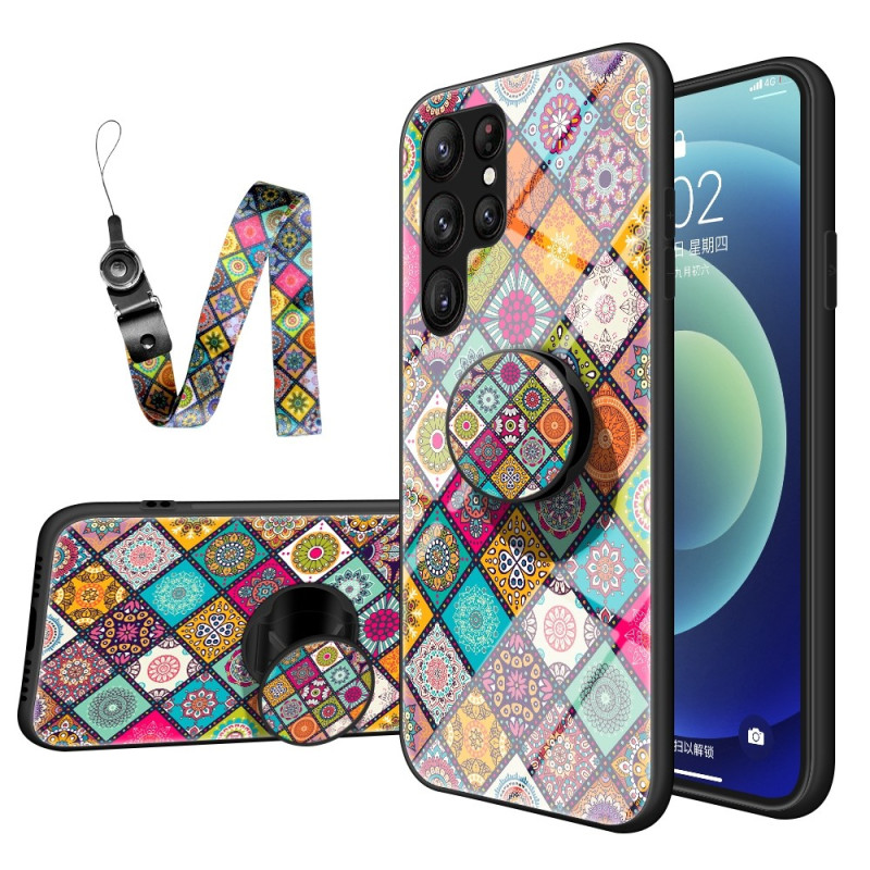 Samsung Galaxy S23 Ultra 5G Patchwork Suojakuori
