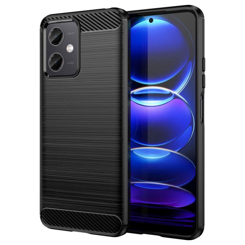 Coque Xiaomi Redmi Note 12 Fibre Carbone Brossée