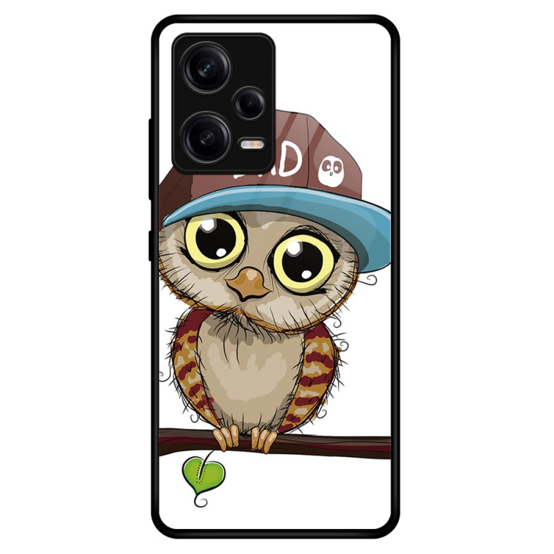 Xiaomi Redmi Note 12 Pro panssarilasi
 suojakotelo
 Bad Owl