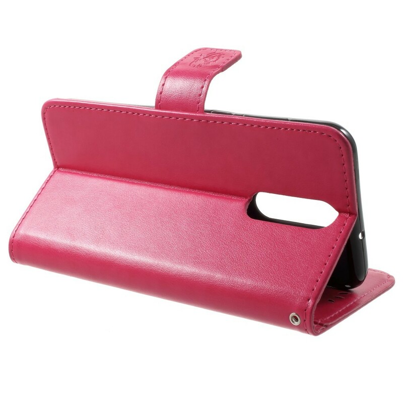 Kotelo Huawei Mate 10 Lite Perhoset ja kukat hihnalla