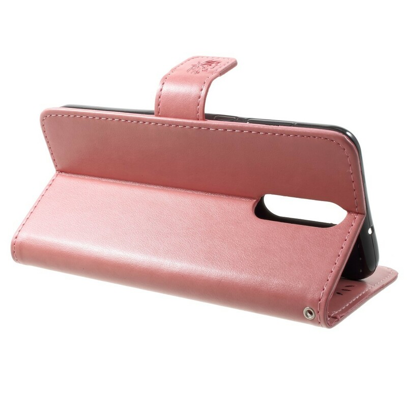 Kotelo Huawei Mate 10 Lite Perhoset ja kukat hihnalla