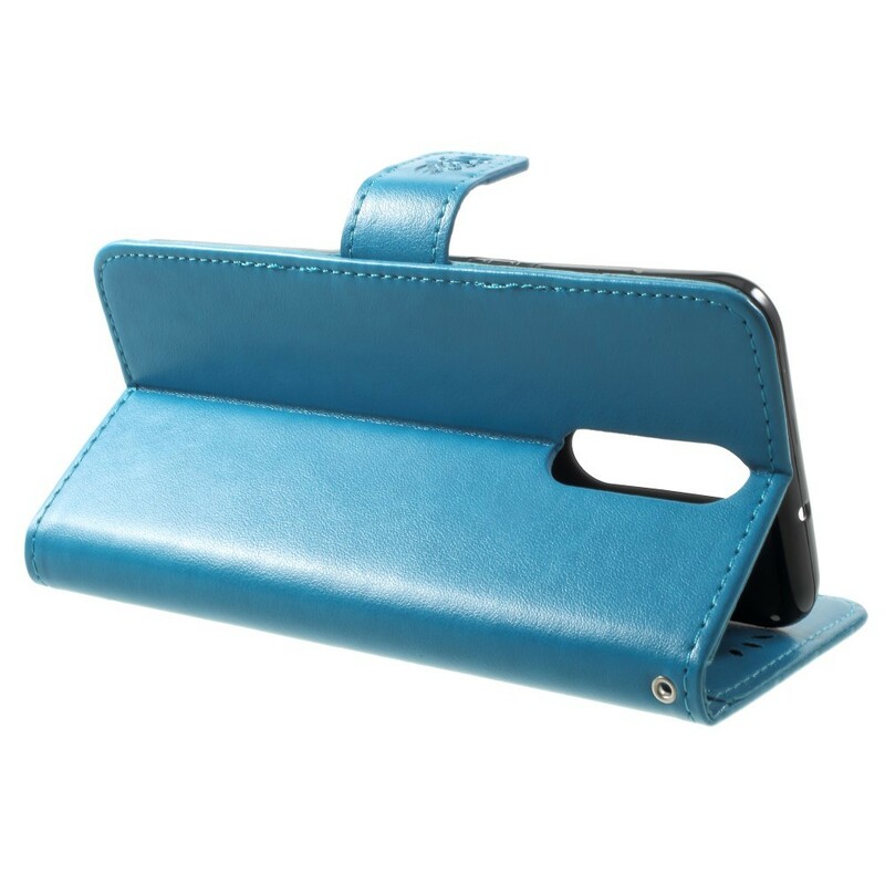 Kotelo Huawei Mate 10 Lite Perhoset ja kukat hihnalla