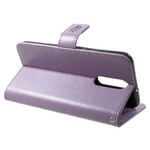 Kotelo Huawei Mate 10 Lite Perhoset ja kukat hihnalla