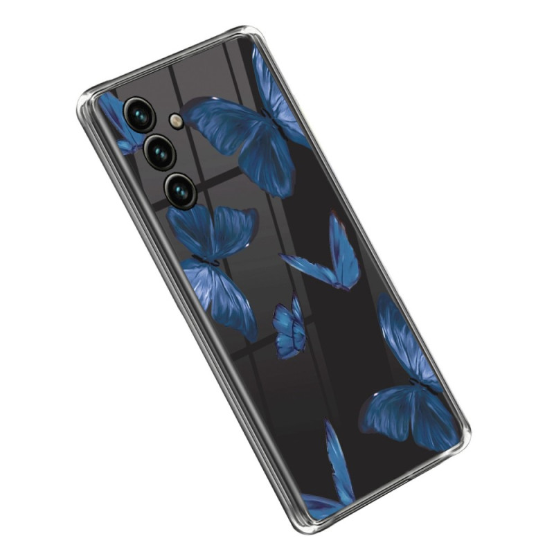 Samsung Galaxy A14 5G / A14 Läpinäkyvä
 Suojakuori
 sininen perhosja
