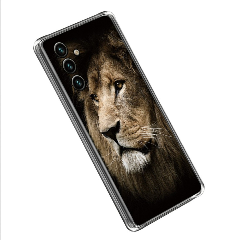 Samsung Galaxy A14 5G / A14 silikoni Lion Suojakuori
