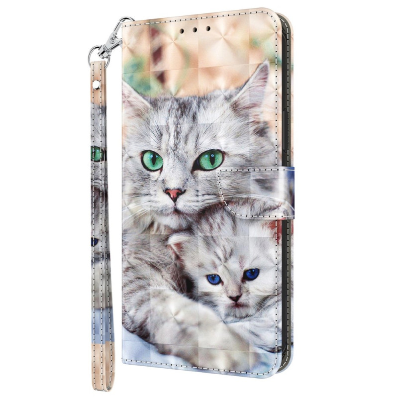 Samsung Galaxy A14 5G / A14 Only Cats kantolenkki
 Suojakuori
 (vain kissat)