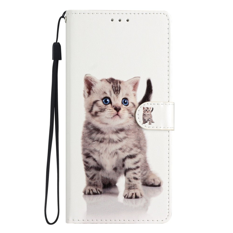 Samsung Galaxy A53 5G söpö kissanpentu kantolenkki
 suojakotelo
