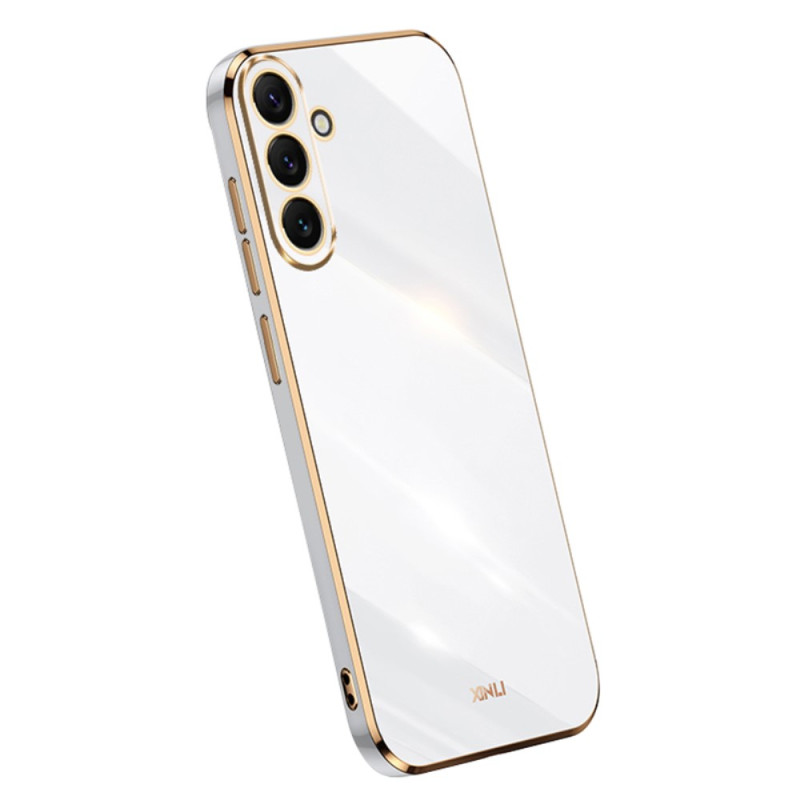 Samsung Galaxy A54 5G Silikoni Suojakuori
 Gold Edges