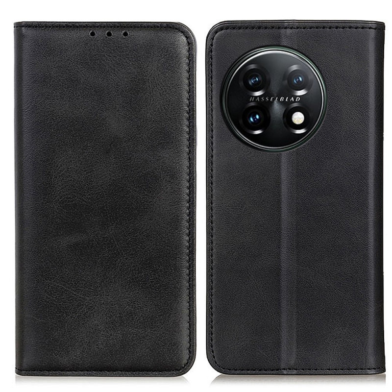 Flip Cover OnePlus 11 5G Split Leather Elegance -suojakansi