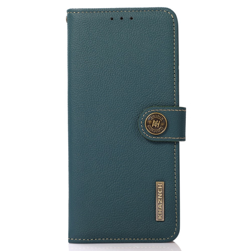 Samsung Galaxy A34 5G Aito nahka Suojakuori
 KHAZNEH RFID