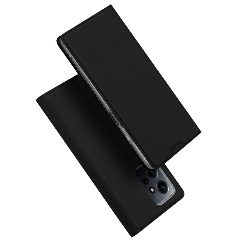 Flip Cover Xiaomi Redmi Note 12 4G Skin-Pro-sarja Dux Ducis