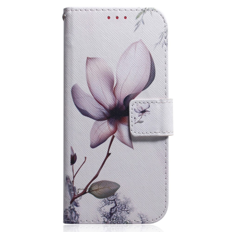 Xiaomi Redmi Note 12/Poco X5 5G Antiikki kukka kantolenkki
 suojakotelo

