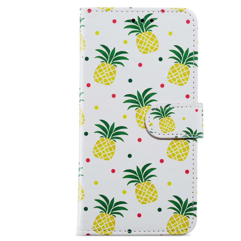 Moto G13/G23/G53 5G Ananas kantolenkki
 suojakuori
