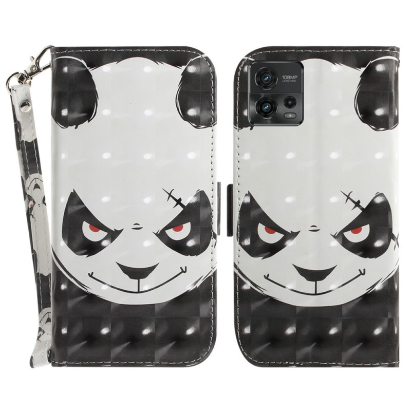 Moto G72 Angry Panda kantolenkki
n suojakuori
