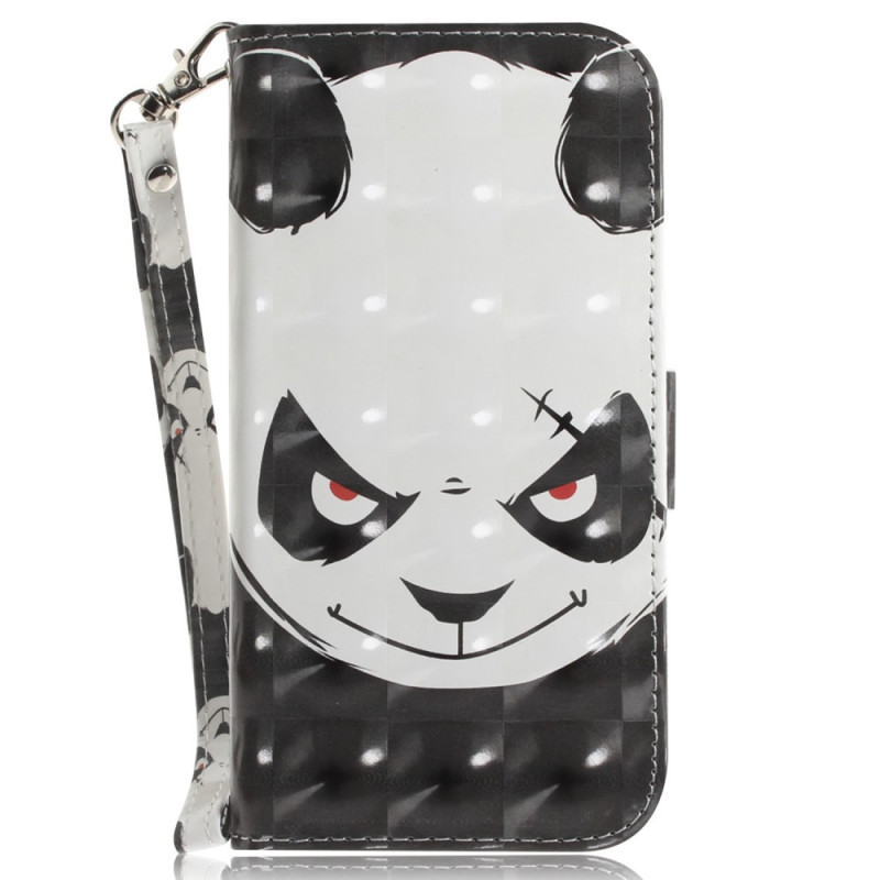 Motorola Edge 30 Fusion Angry Panda kantolenkki
n suojakuori
