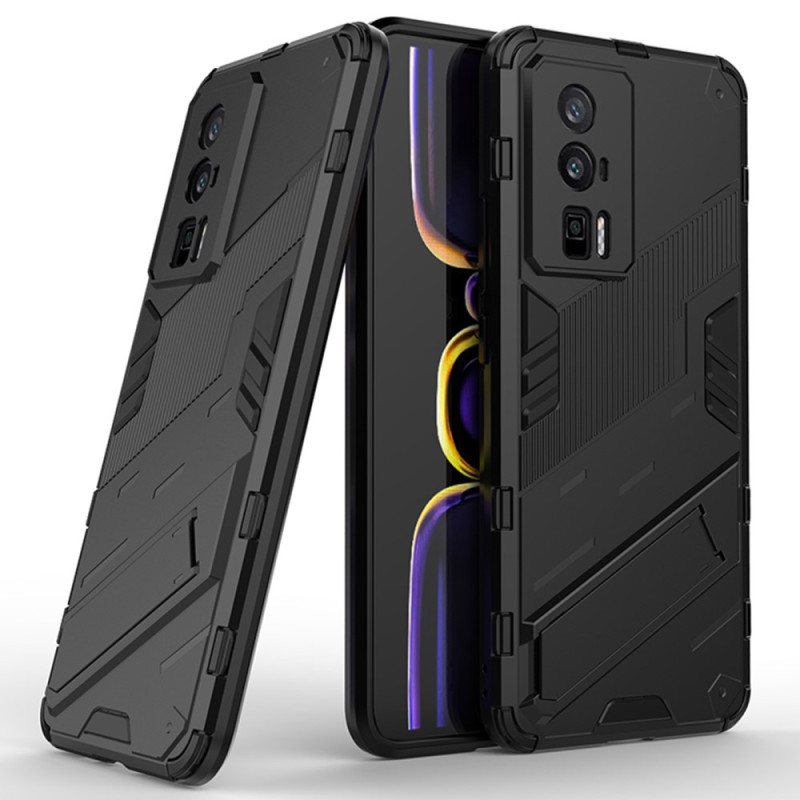 Coque Poco F5 Pro Support Amovible Vertical et Horizontal