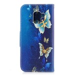 Samsung Galaxy A8 Case 2018 Perhosia yössä