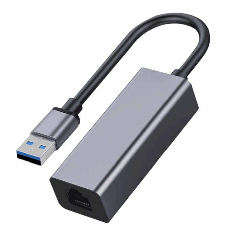 USB-RJ45-sovitin kaapeli-internja
yhteyttä varten