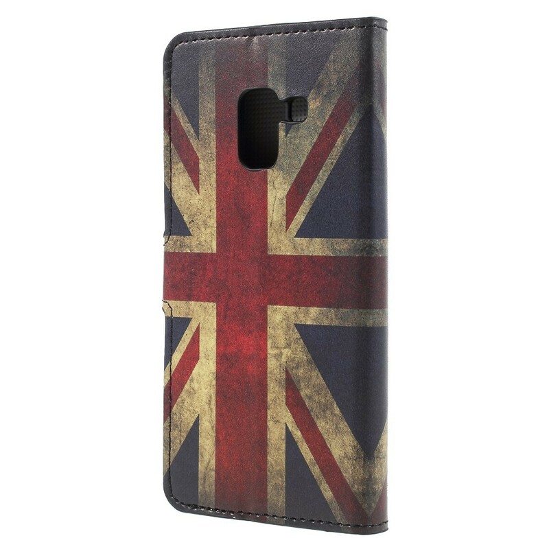Samsung Galaxy A8 Case 2018 Englannin lippu