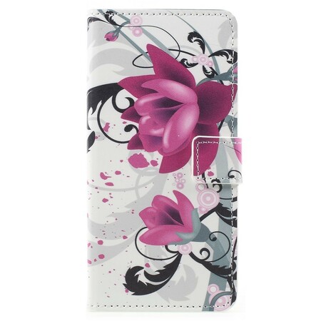 Samsung Galaxy A8 Case 2018 Trooppiset kukat