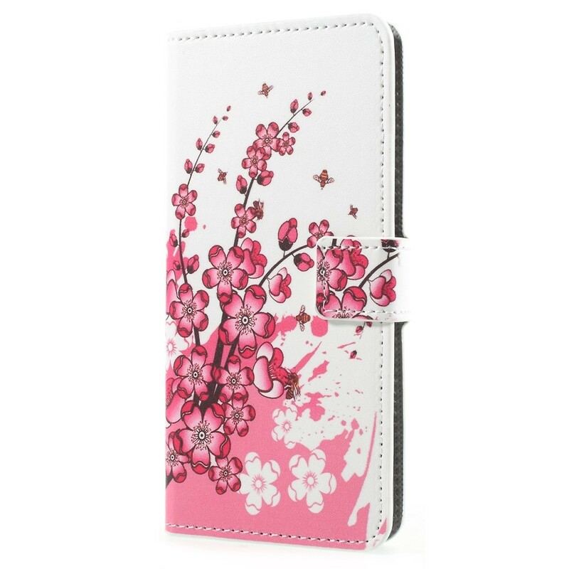 Samsung Galaxy A8 Case 2018 Trooppiset kukat